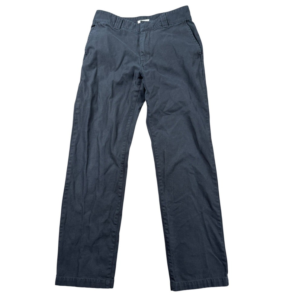 TNA Aritzia Black 100% Cotton Chino Pants Straight Leg Womens Size 2